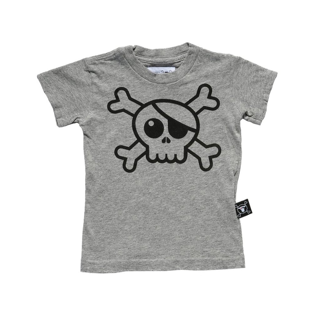 Nununu Skull T-Shirt Grey